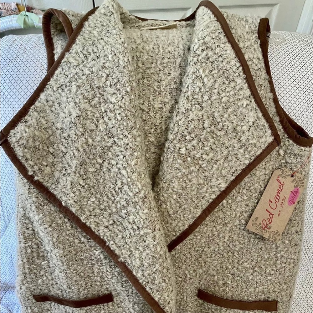 Red Camel Girls L Wool Blend Vest